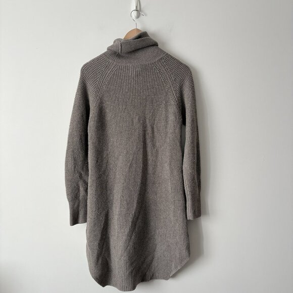 Aritzia Wilfred Free Merino Wool Bianca Dress Grey Size Small - Picture 3 of 5